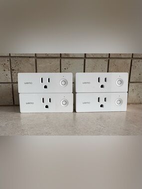 Wemo Mini Smart Plugs set of 4